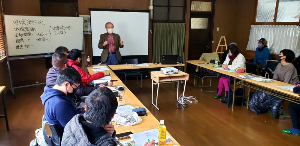 吉野の地域活性化について熱く語る黒瀧さん